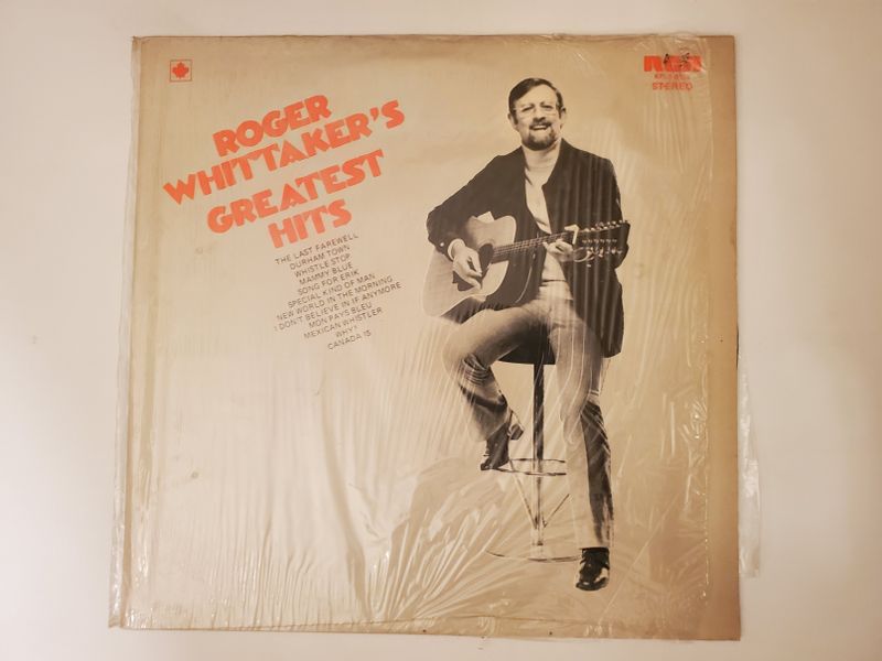 Roger Whittaker Roger Whittaker's Greatest Hits vinyl record
